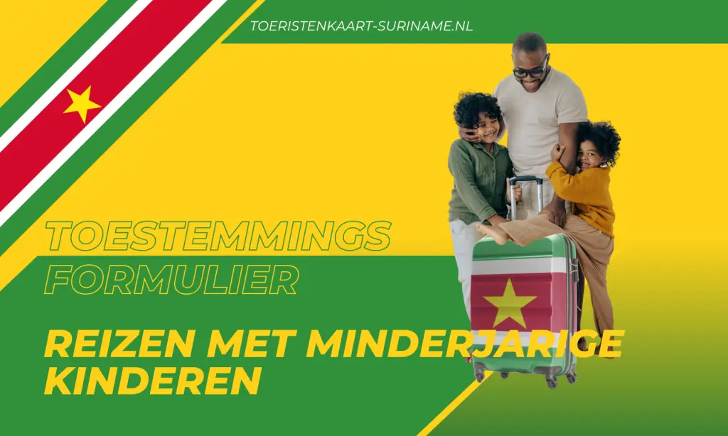 Toestemmingsformulier reizen met minderjarige kinderen